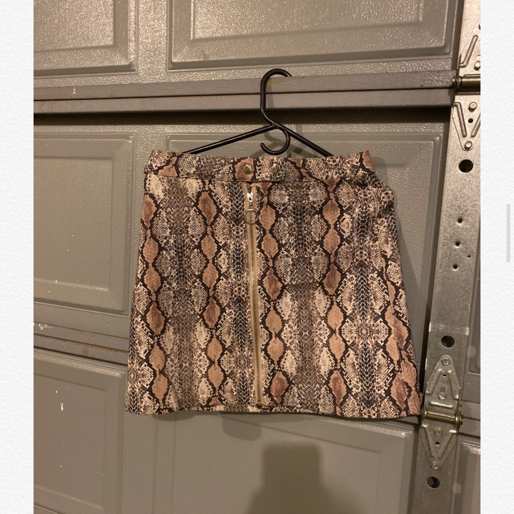 Snakeskin Skirt